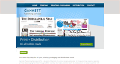 Desktop Screenshot of gannettpublishingservices.com