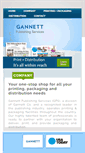 Mobile Screenshot of gannettpublishingservices.com